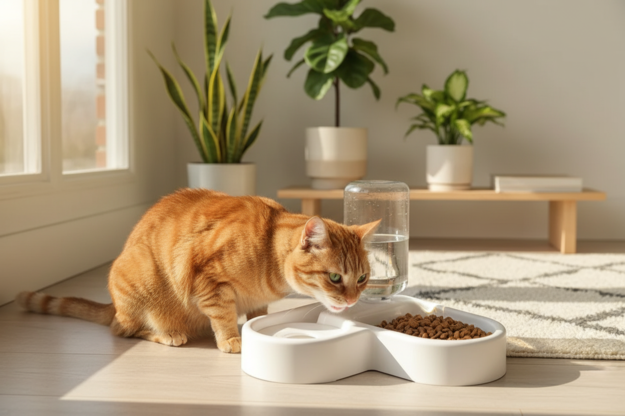 Lifestyle Pet Feeding Bowl Hero